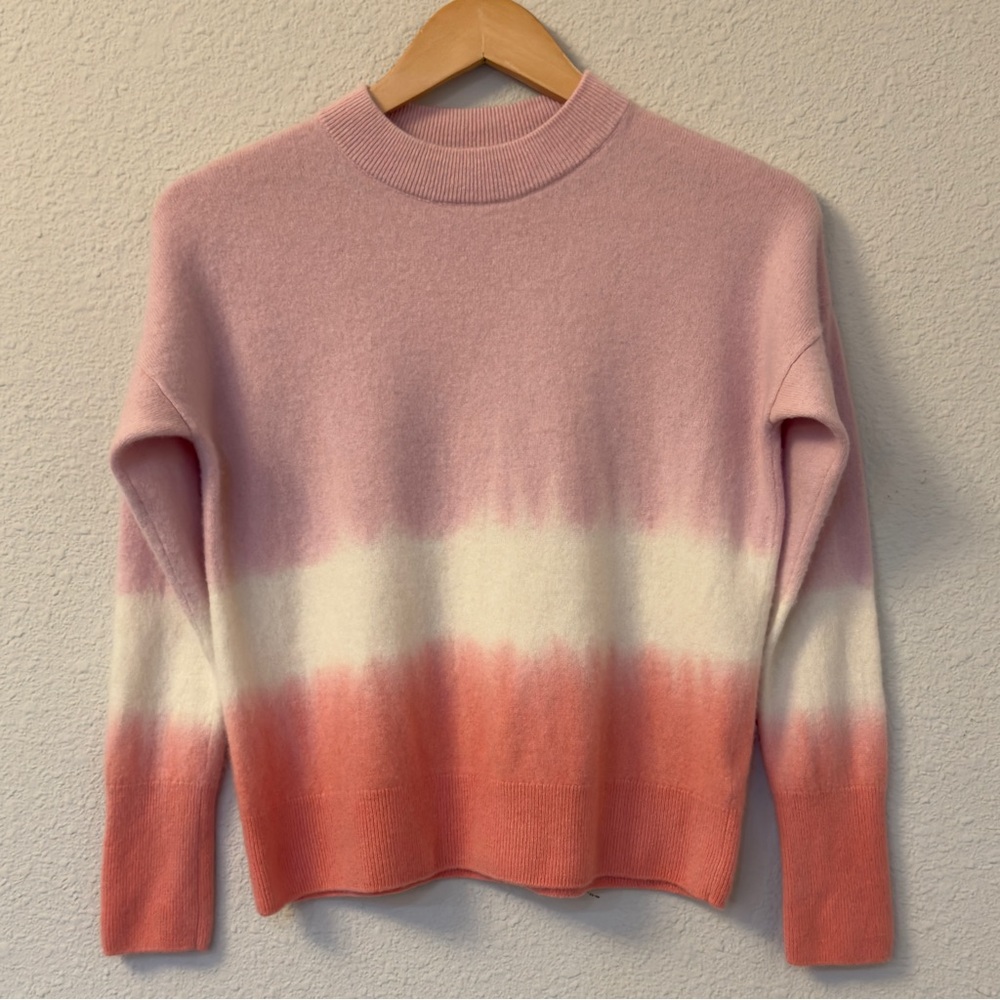 Vineyard Vines Lofty Sunset Cashmere Crew Sweater Size XS